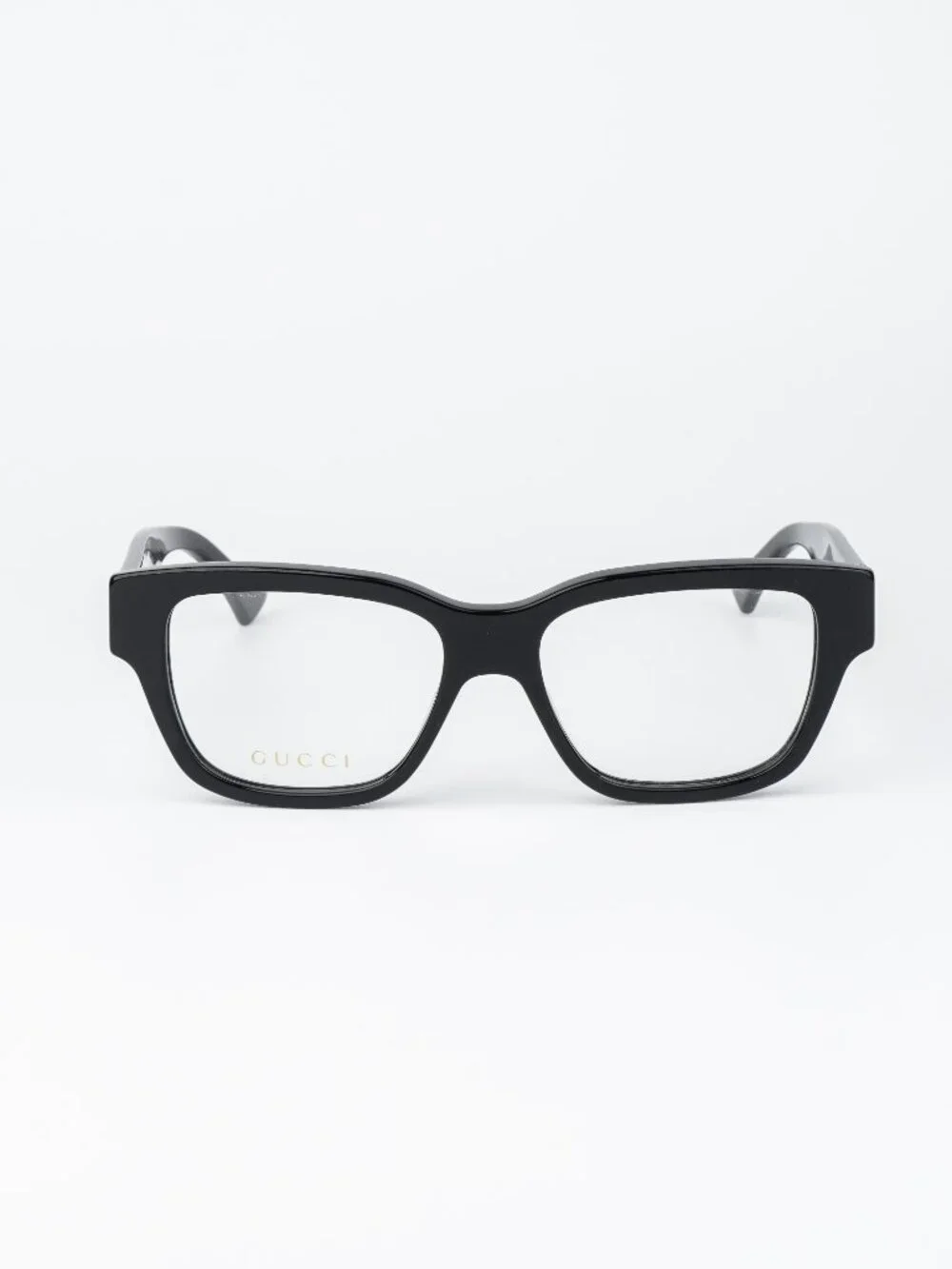 Gucci Men Eyeglasses Black Square GG1428O 001 NEW AUTHENTIC